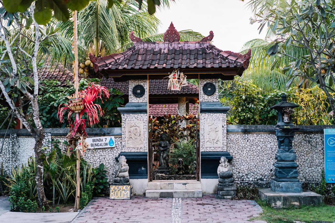Bunda 7 Bungalows Lembongan Kültér fotó