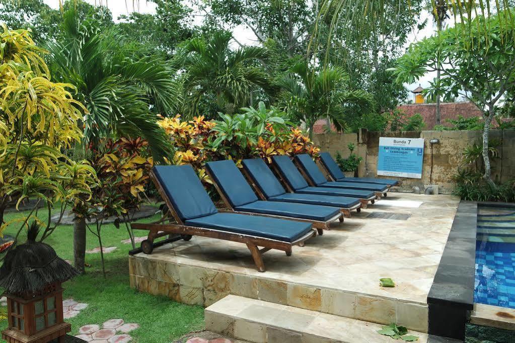 Bunda 7 Bungalows Lembongan Kültér fotó